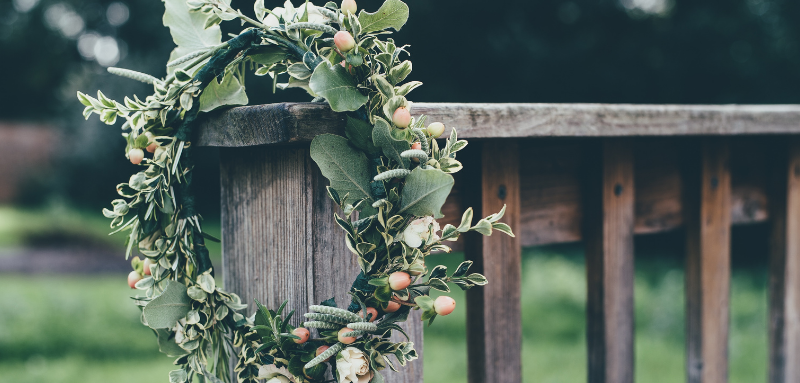 Flower Crown and bench image